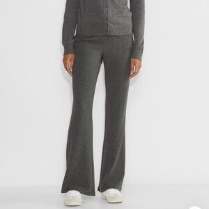 aritzi Charcoal Gray baby waffle pants